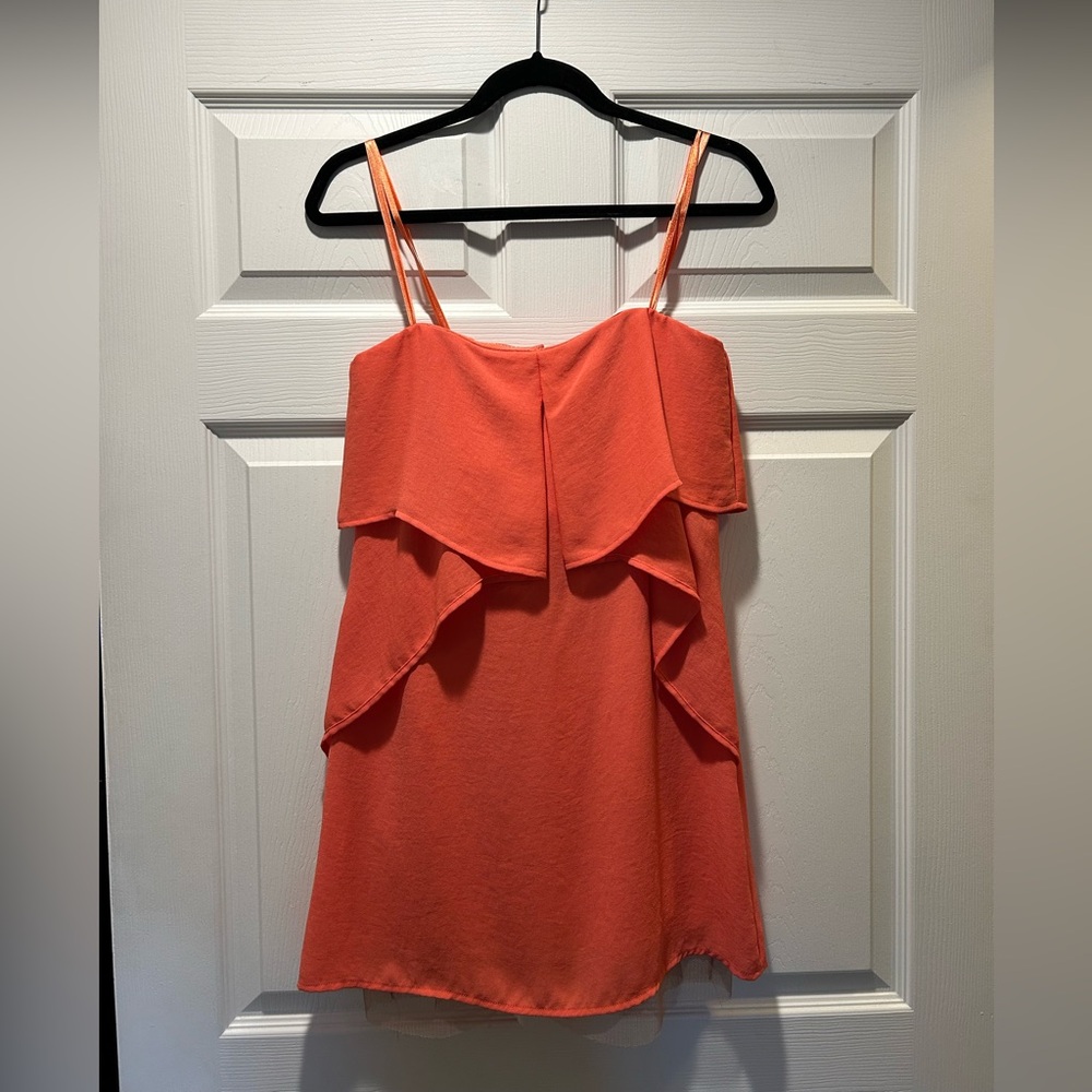bcbgmaxazria straplesss mini dress
